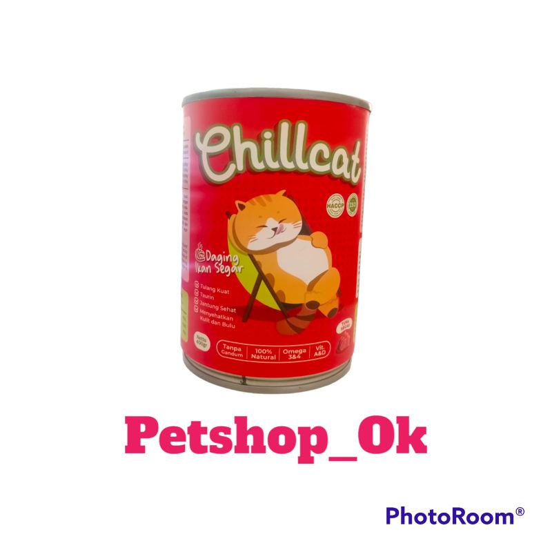 Chill Cat 400gr / makanan kucing semua umur