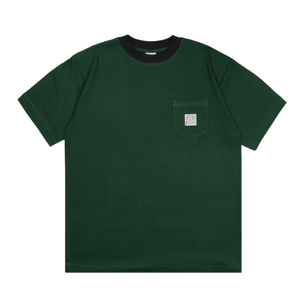 YESZY.MFG Oversized Pocket Forest Green Tshirt