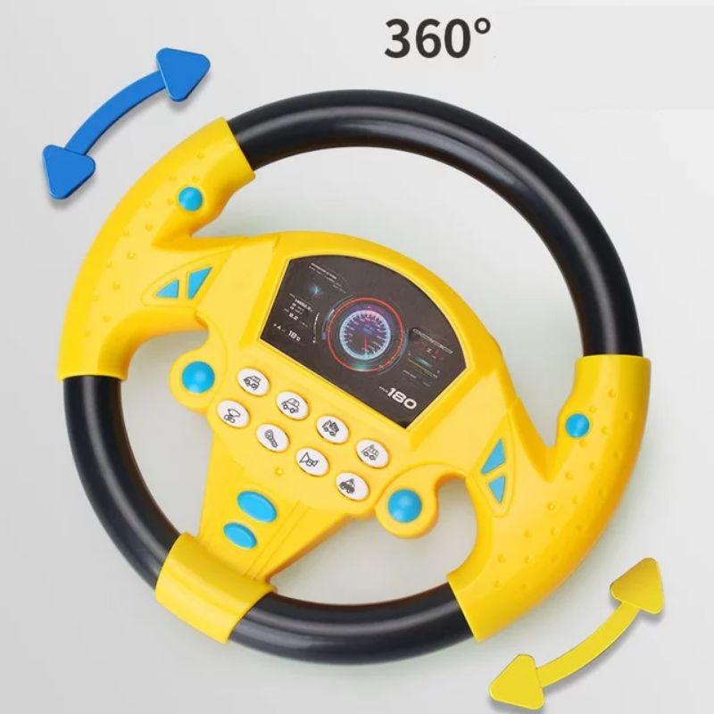 Mainan Anak Setir Mobil Steering Wheel Toy Mainan Edukasi Setir Mobil