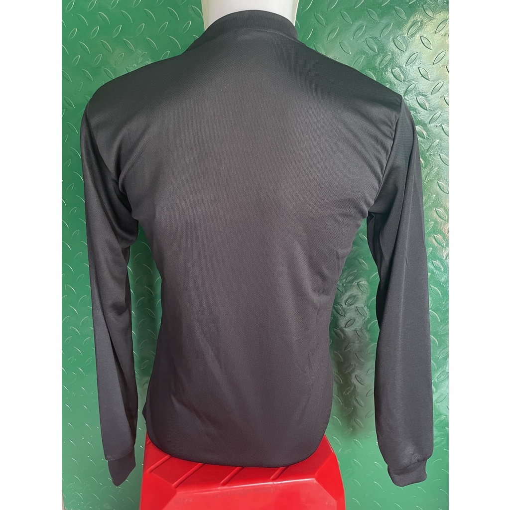 Kaos Dryfit Hitam Panjang - Kaos Dryfit Panjang - Jersey Polos