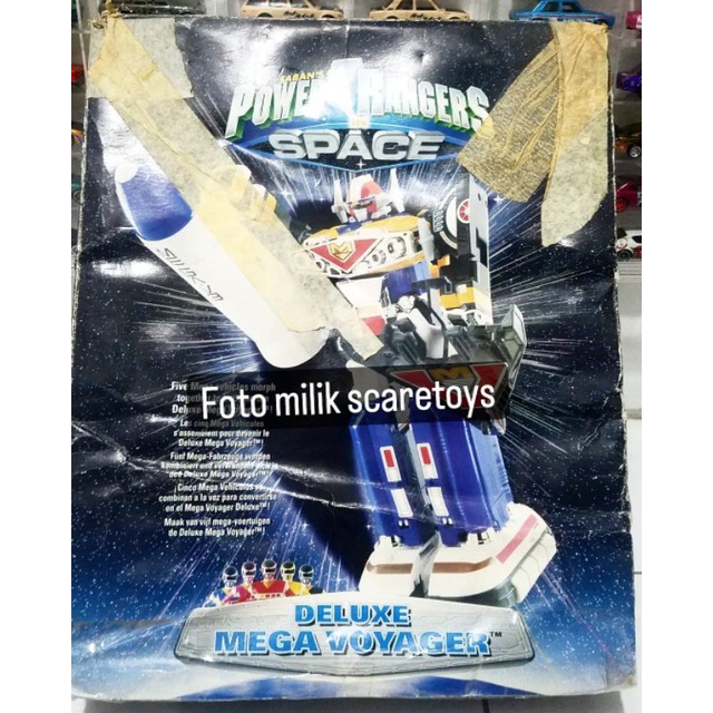 DX Power Rangers In Space Denji Sentai Megaranger Mega Voyager Megazord Zord