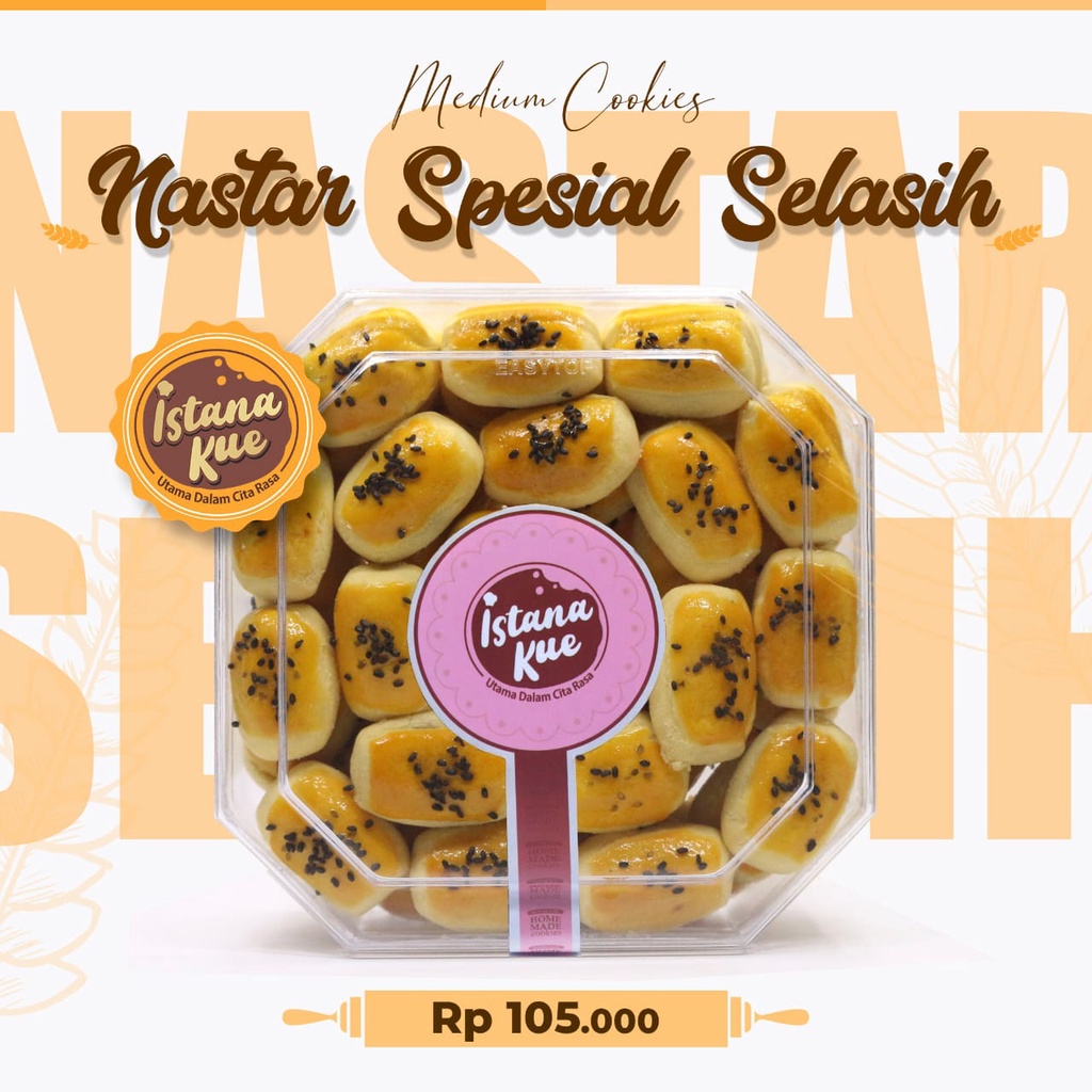 

KUE NASTAR SPESIAL KUE NASTAR WISMAN SPESIAL KUE KERING LEBARAN UK 450 GR