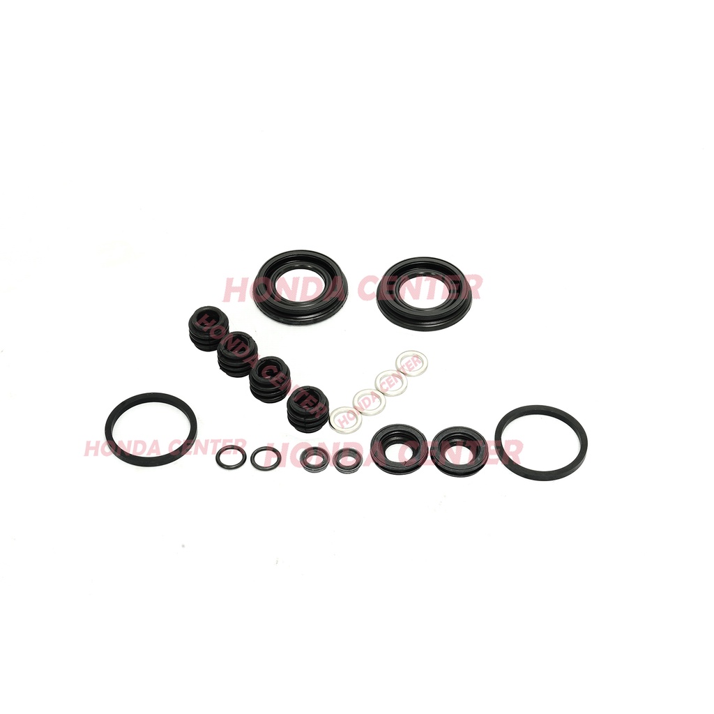 Kaliper caliper kit seal karet piston rem belakang prelude accord maestro cielo vti cm5 1990 1991 1992 1993 1994 1995 1996 1997 1998 1999 2000 2001 2002 2003 2004 2005 2006 2007 civic vti vtis fd1 fd  2001 2002 2003 2004 2005 2006 2007-2011 2012-2015 01