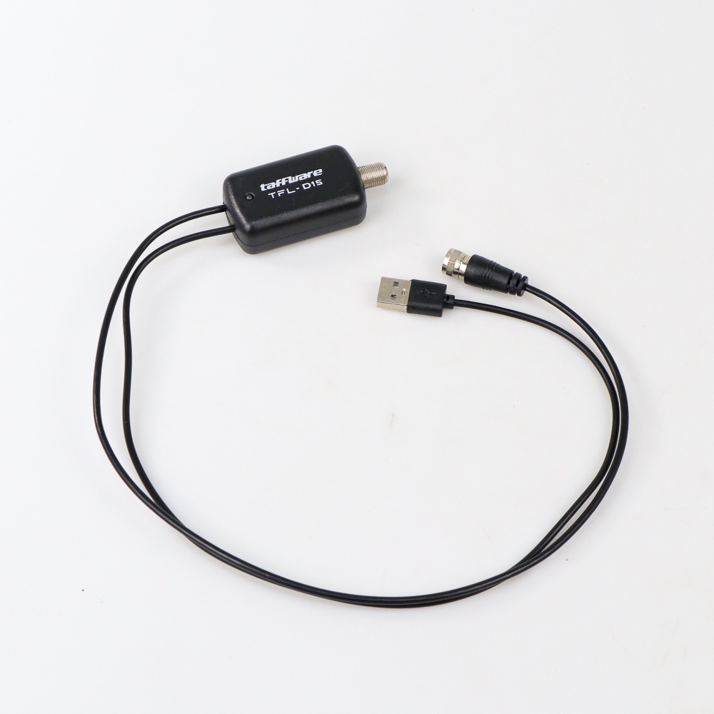ORIGINAL Taffware Penguat Sinyal Antena TV Amplifier Signal Booster HD DVB-T2 for Digital TV Antenna - TFL-D15