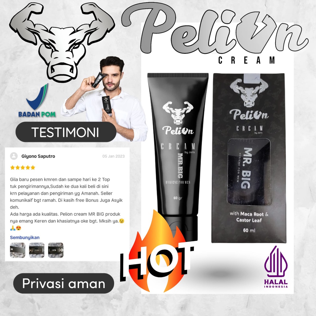 Pelion Cream For Intimate Mr BIG Massage krim