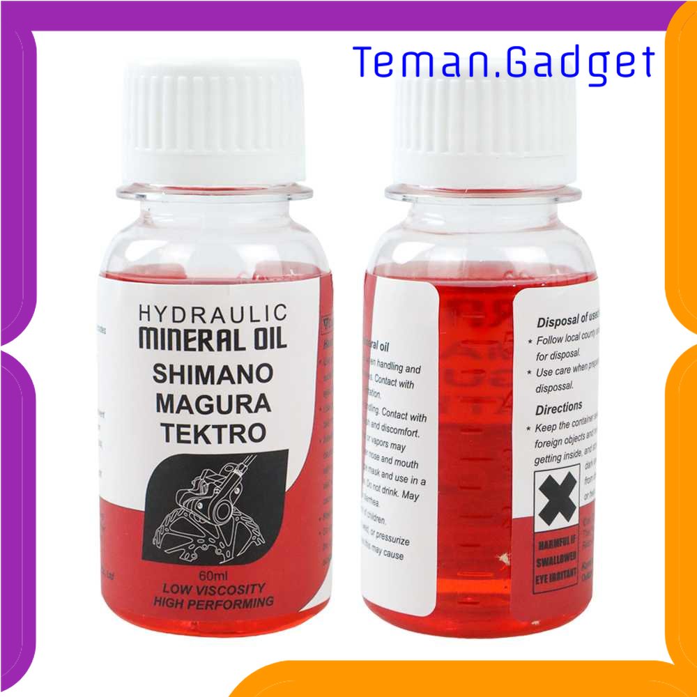 TG - SPD DOT Oli Rem Sepeda Bike Hydraulic Mineral Oil 60ml for Shimano - DT01