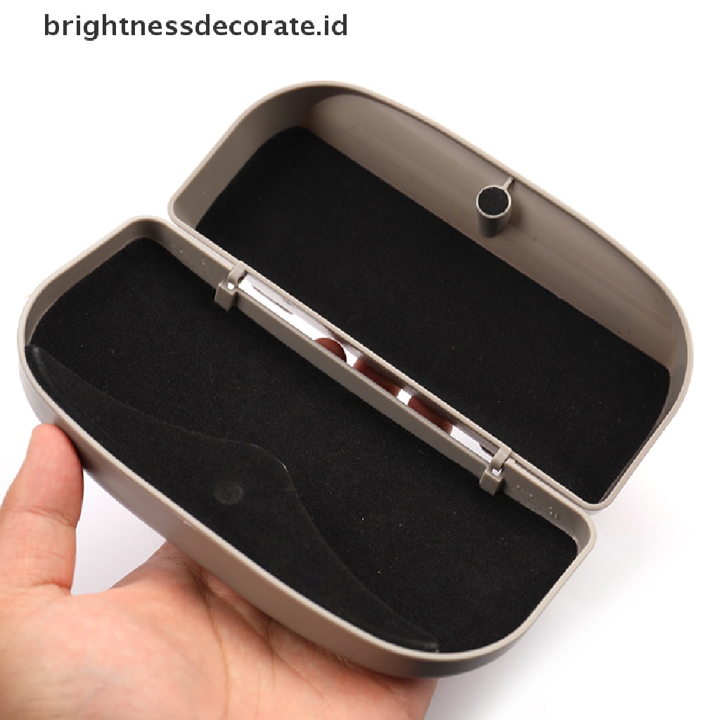 [Birth] Tempat Kacamata Magnetic Car Sun Visor Glasses Case Organizer Kotak Penyimpanan [ID]