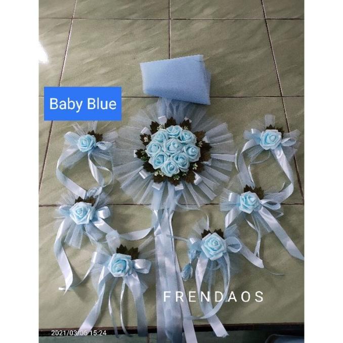 K2 - BUNGA MOBIL PENGANTIN, BUNGA HIAS MOBIL PENGANTIN, BUNGA DEKOR RT4655HY