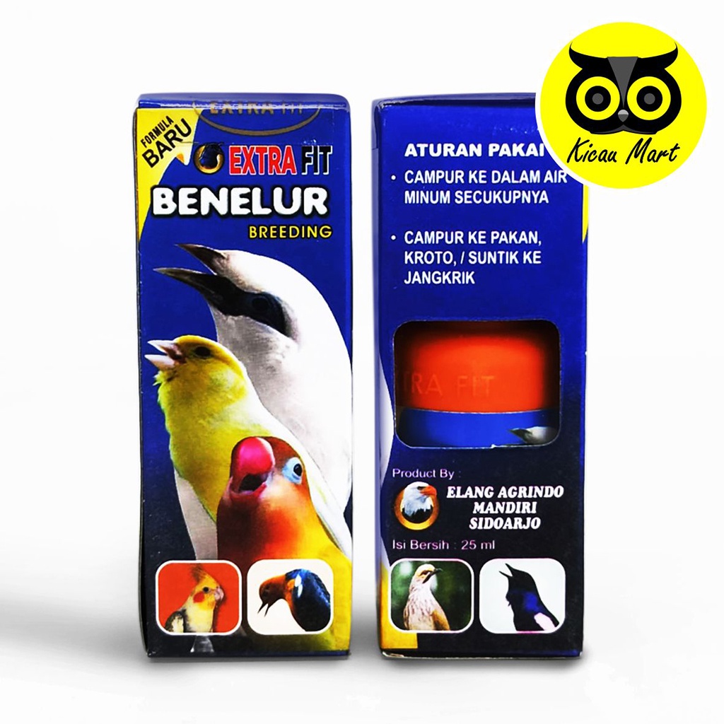 Vitamin Extra Fit Extrafit Benelur Obat Breeding Ternak Burung Kenari Murai Lovebird Kacer Perkutut Btbnlps