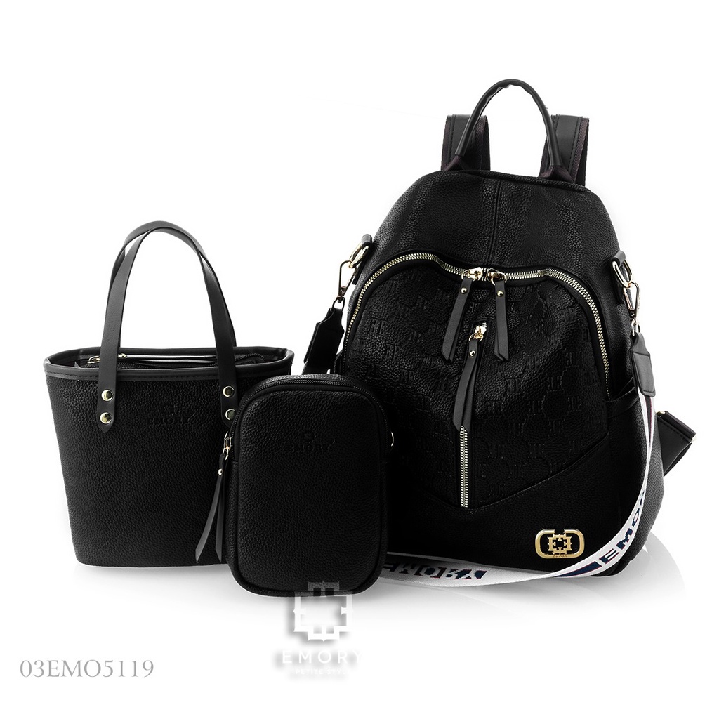 TAS RANSEL WANITA EMORYSTYLE Dyona     03EMO 5119  3in1 MB