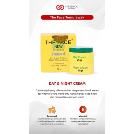 crem temulawak the face
