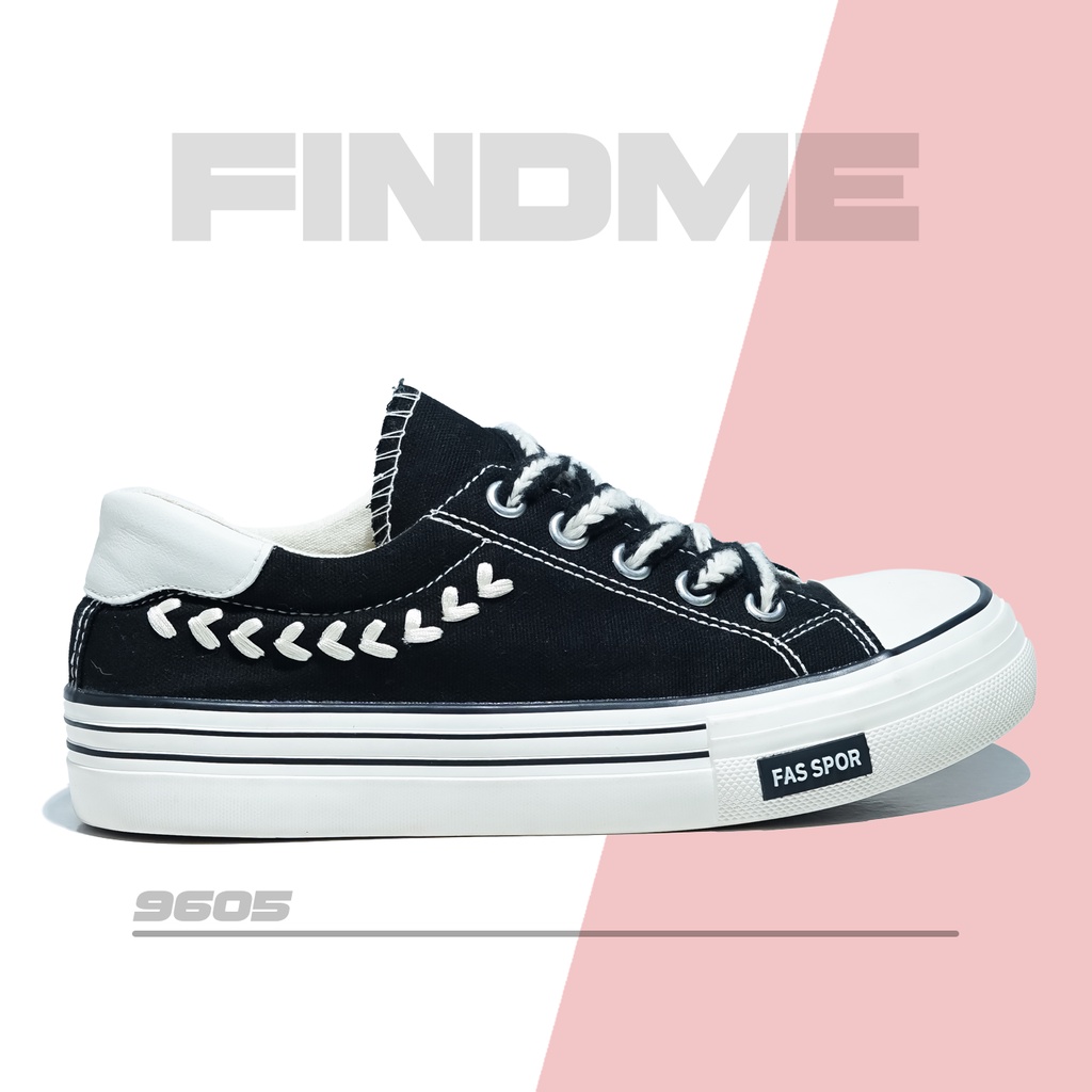 SEPATU SNEAKERS WANITA DESIGN NICE AUTUMN KOREAN BEAUTY GIRL BAGUS BAHAN CANVAS IMPORT 9605