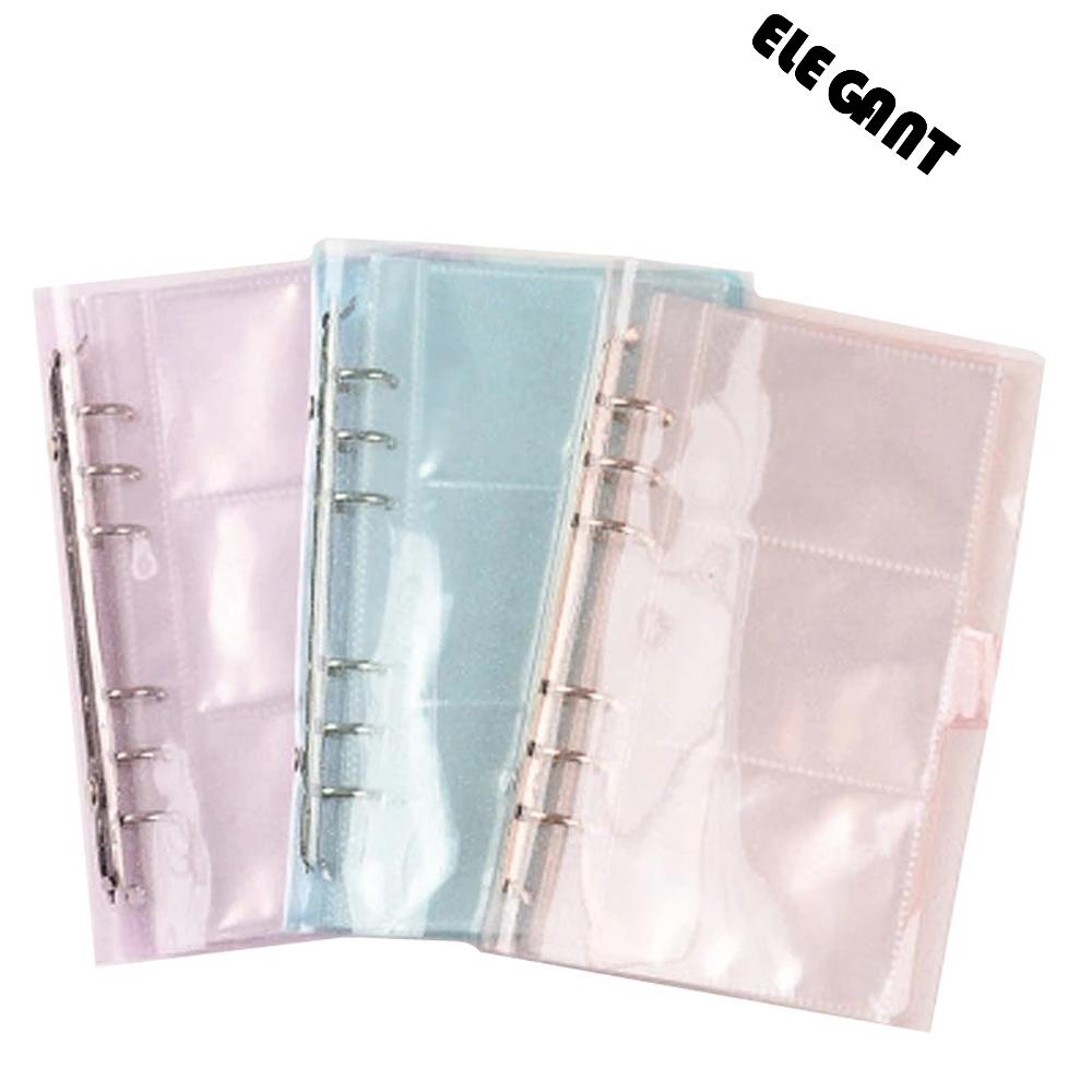 ELEGANT 3inch Instax Album Jelly Color Picture Case Photo frame Photography Loose Leaf Binder Binders Albums Card Holder Polaroid Album 150 Pockets Photo Album