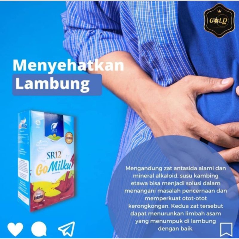 

Susu kambing untuk lambung bermasalah Susu sakit magh Gerd Susu untuk pencernaan lambung BPOM