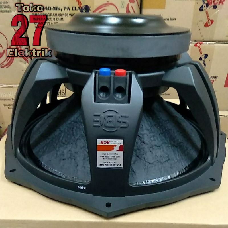 Speaker ACR Fabulous 18 inch PA 113186 SW 2000 WATT