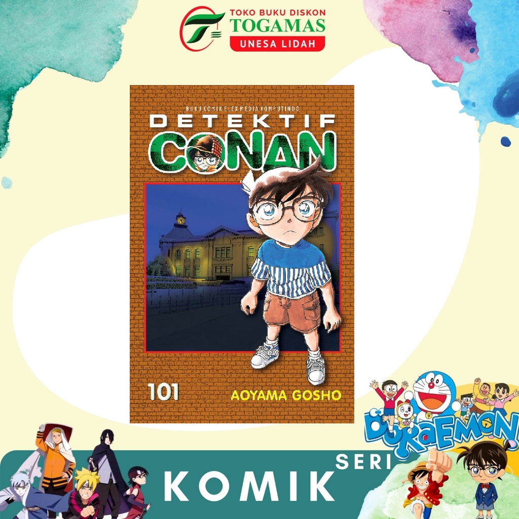 KOMIK DETEKTIF CONAN 96, 97, 98, 99, 100,101,102 KARYA AOYAMA GOSHO