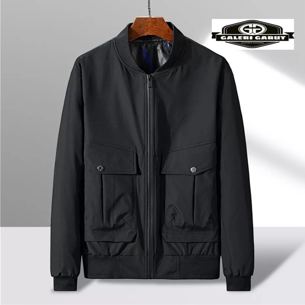 JAKET PRIA FORMAL TERBARU MODEL MINIMALIS BAHAN WATERPROOF