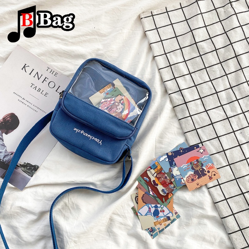 MORMON EVERNEXT - Tas Selempang Wanita Slingbag Mini Kanvas