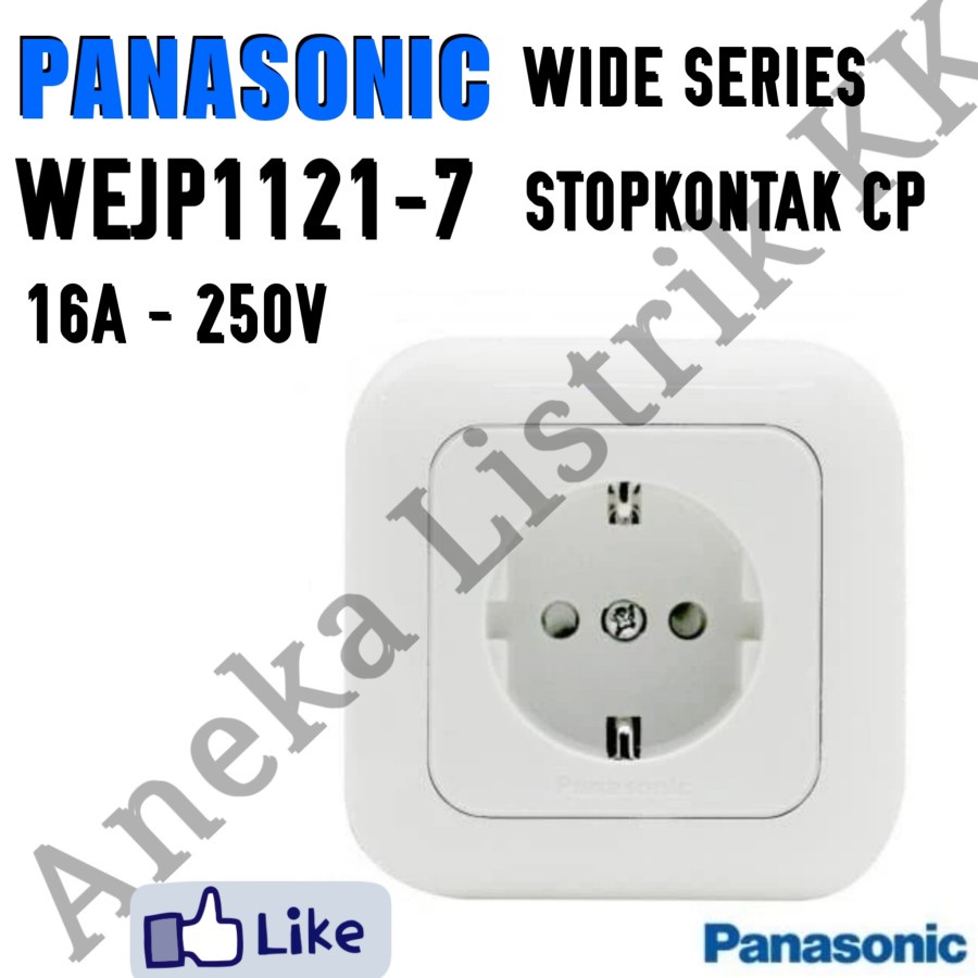 PANASONIC STOPKONTAK CP WEJP1121-7 IB STOP KONTAK WEJP 1121-7 INBOW