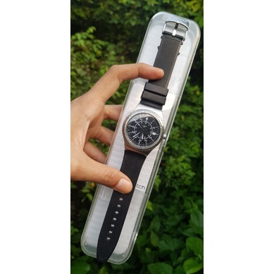 swatch automatic irony pilot