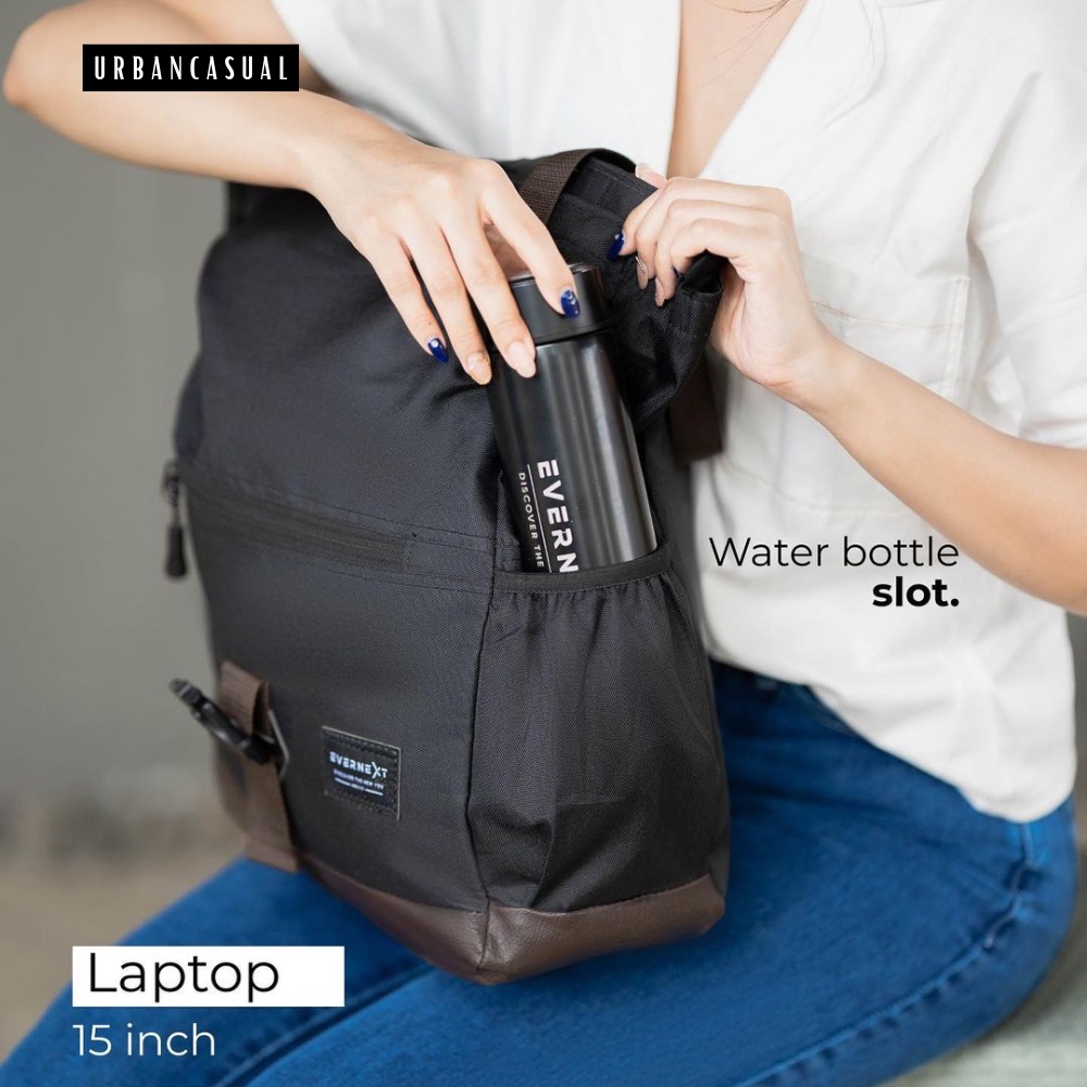 Tas Selempang Bisa Tote Bag Resleting 2in1 Multifungsi Muat Banyak Large Ada Slot Laptop Kerja Kuliah Hangout Luis