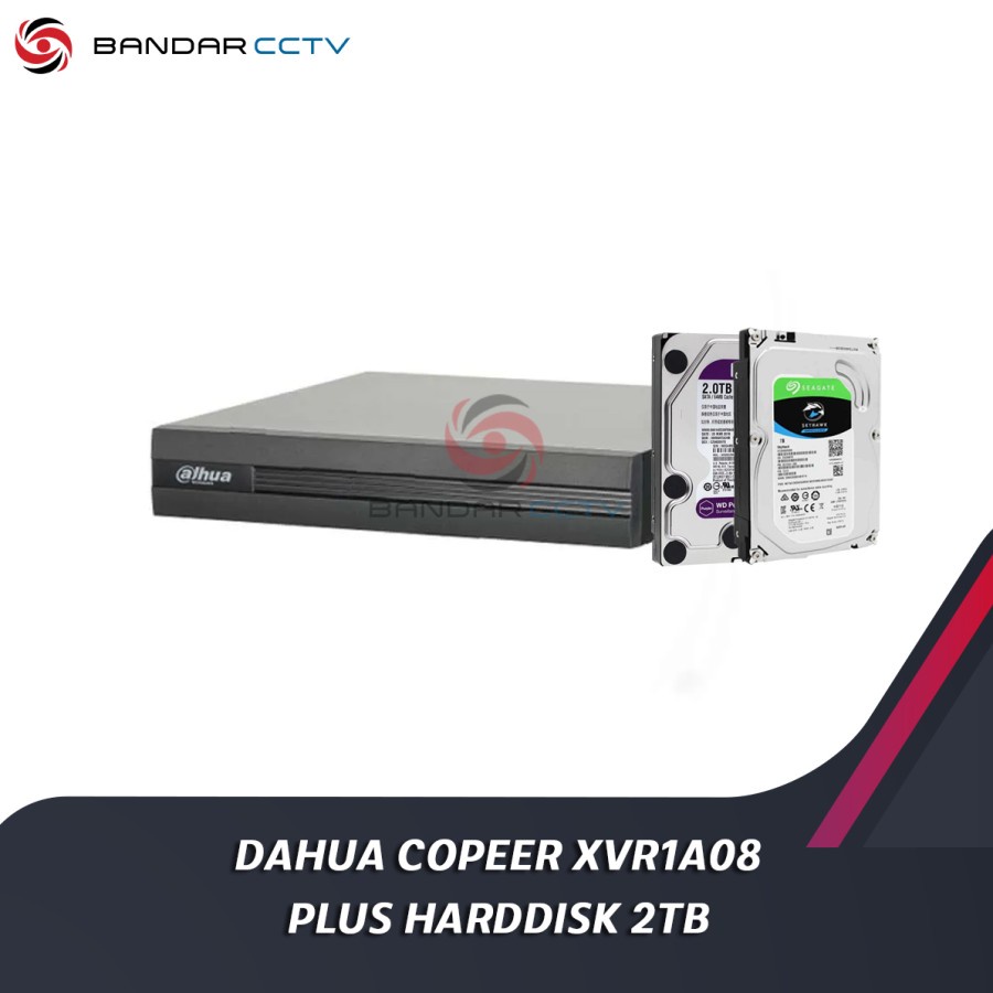 dvr dahua cooper 8 channel XVR-1A08 5 in 1