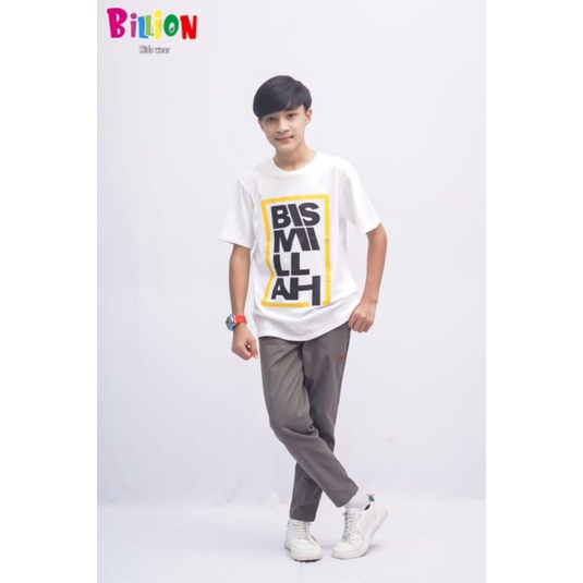 Setelan Baju Anak Laki Laki Remaja Tanggung Billion Set Baju Muslim Casual