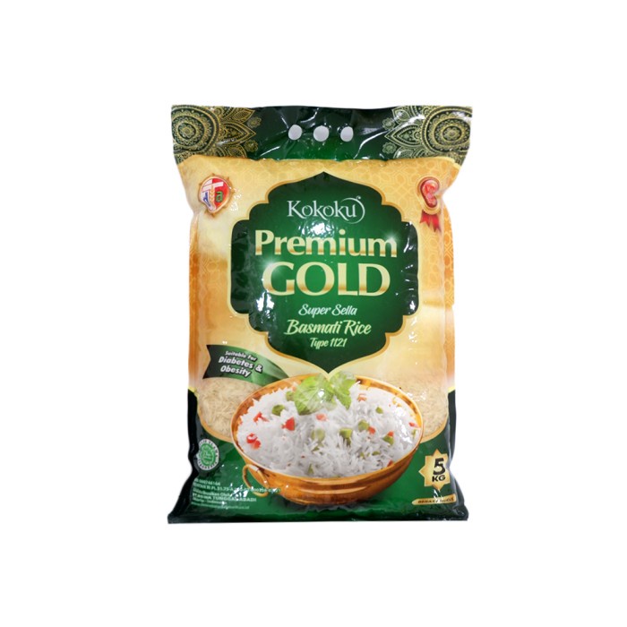 

Kokoku - Beras Basmati Premium Gold 5kg - Vacuum