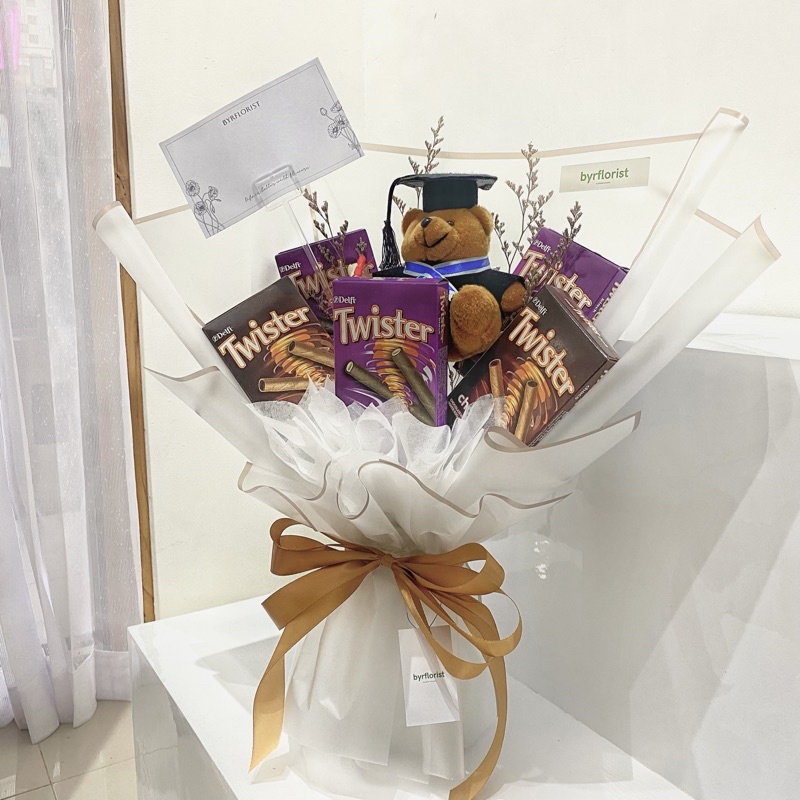 

(Khusus Jogja) Snack Bouquet/Buket Snack/Buket Makanan/Buket Wisuda