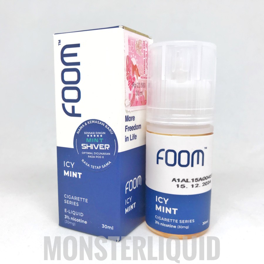 SALT FOOM ICY MINT SHIVER BY FOOM LAB 30MG 30ML