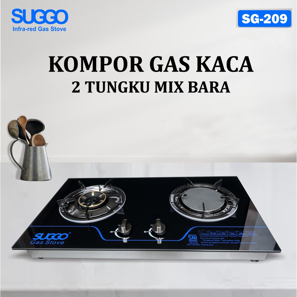 Jual Kompor Gas Tanam Tungku Kompor Tanam Meja Tungku Mix Bara