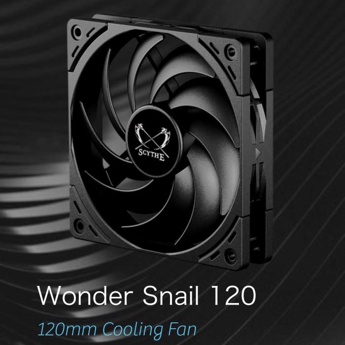Cooler Scythe Wonder Snail 120 Mm Pwm 2400 Rpm - Fan Case Casing