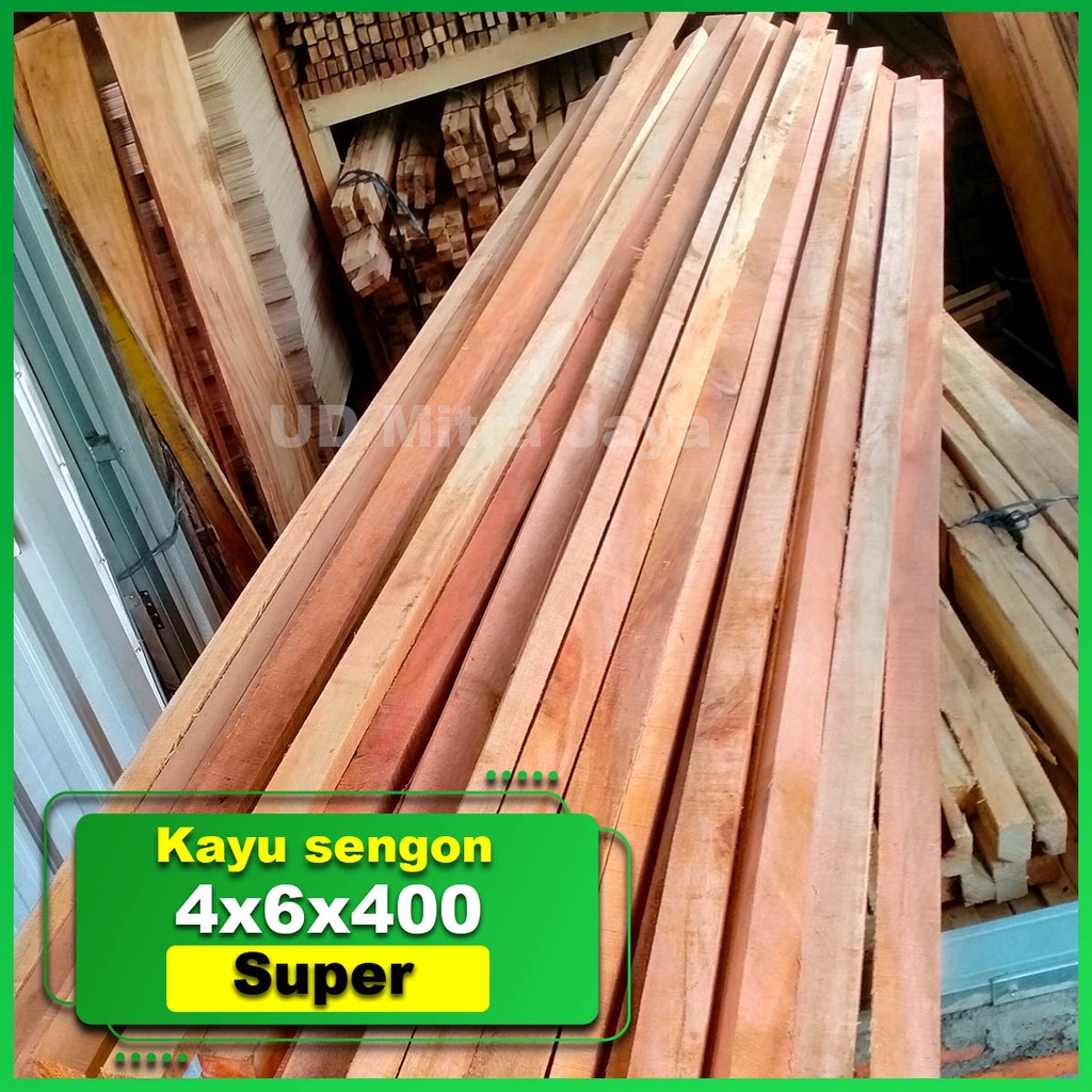 kayu sengon 4x6 panjang 4meter