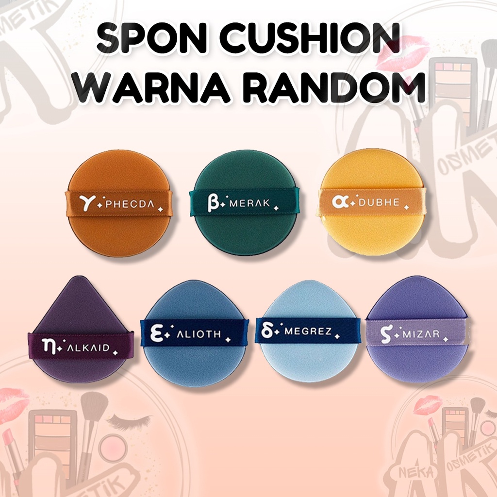 SPONGE CUSHION / SPON CUSHION ( WARNA RANDOM )