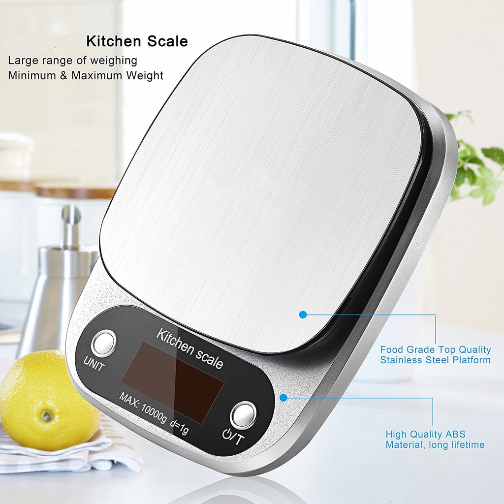 TIMBANGAN DAPUR DIGITAL DIGIPOUNDS Z2S KITCHEN SCALE MAX 10KG MIN 0.1G