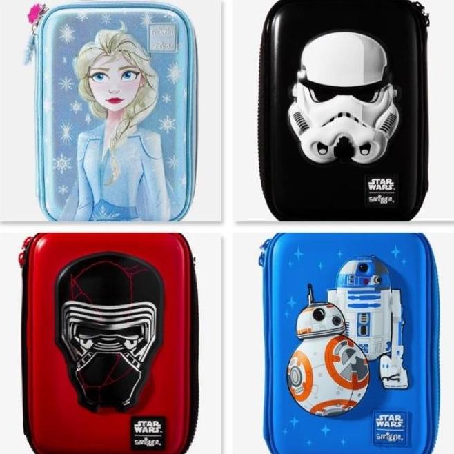 

SMGL HARDTOP PENCIL CASE 3D KOTAK PENSIL SEKOLAH ANAK FROZEN STAR WARS UH654OIK