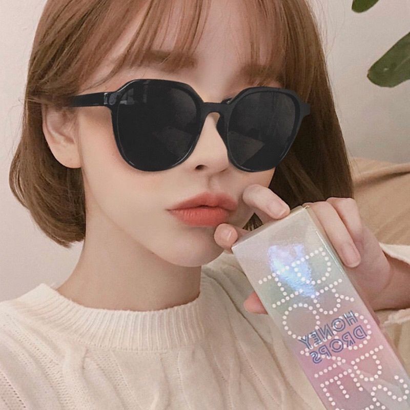 ZAYKA== KACAMATA Korean INS Hot Fashion Segiempat Mata Kucing Hitam Wanita Pria Sunglasses UV 400 PROTCTION