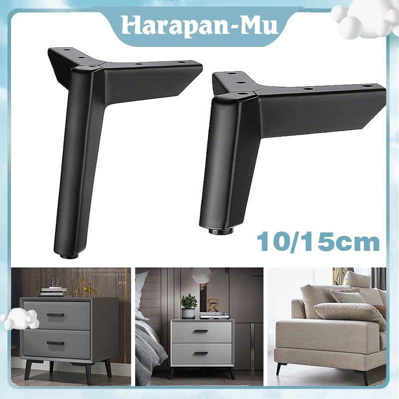 Kaki Sofa Segitiga 10cm Dan 15cm Stainless Kaki Furniture Sofa Leg Model Pesawat Kaki Besi Kaki Siku T