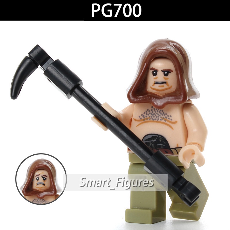 Mainan Action Figure Minifigures Princess Leia Even Piell Gungan Master Yoda Star Wars PG8049