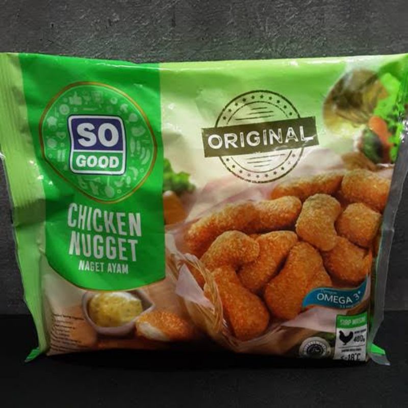 

Chicken Nugget Original So Good (400g)
