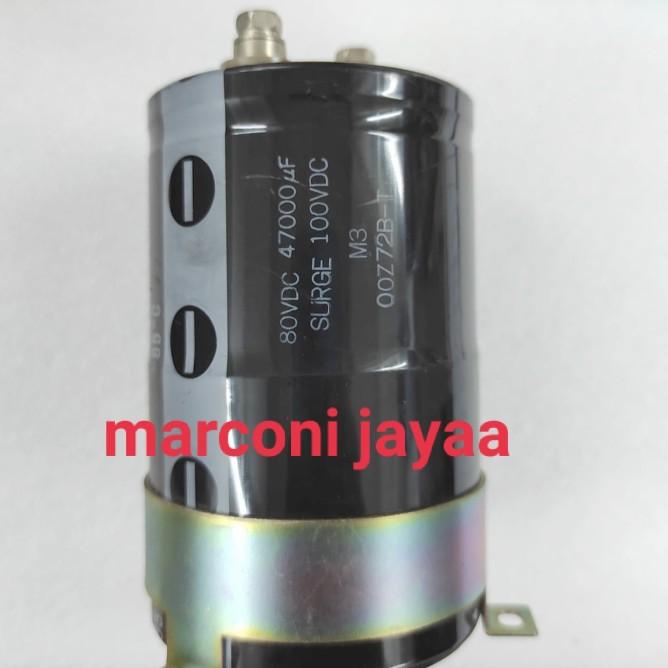 Kapasitor Elco 47000Uf 80V Surge 100V