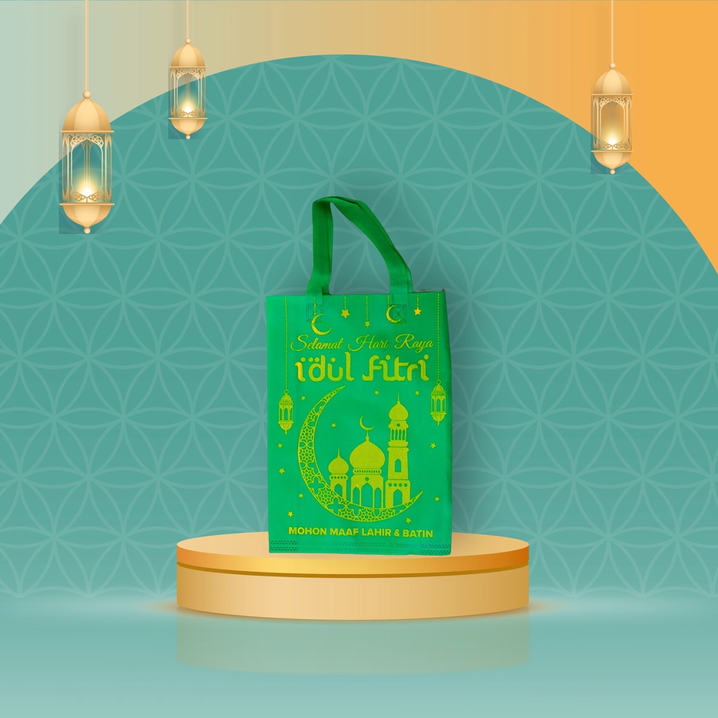 

Tas Spunbond Idul Fitri / Kantong Bingkisan Lebaran Goodie Bag