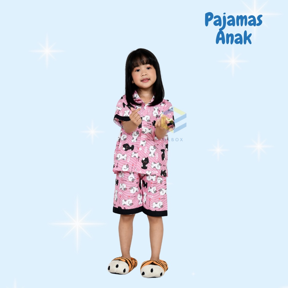 ELBOX Pajamas Pendek Anak 1-6 Tahun