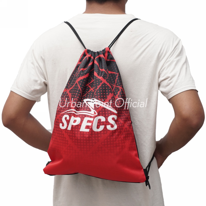 Tas Serut / String Bag Specs Gymsack Pria Wanita Waterprof