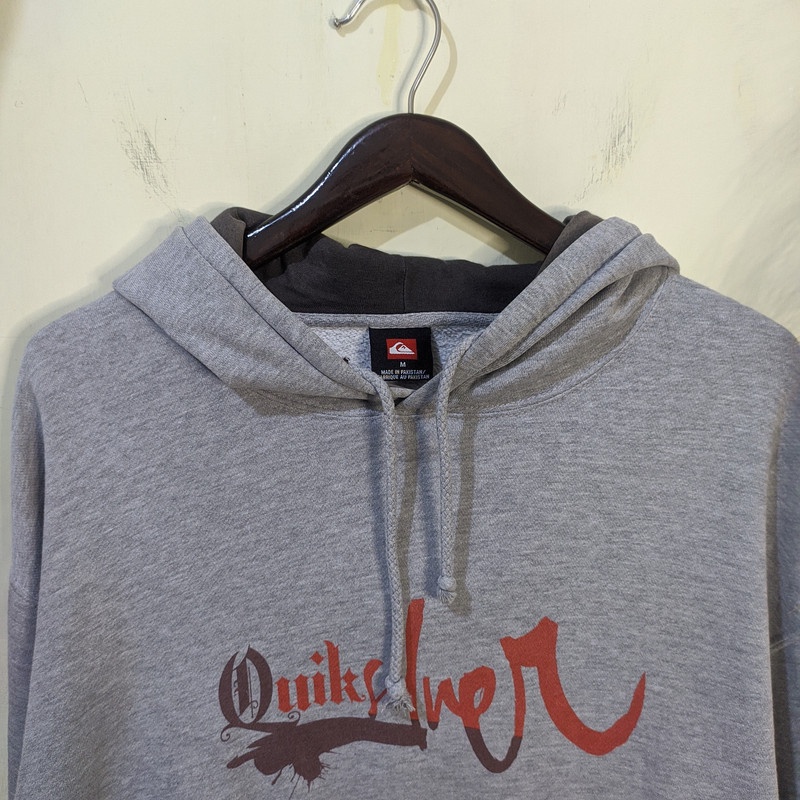 Quicksilver Hoodie Sweater Abu XL  Second Preloved Bekas