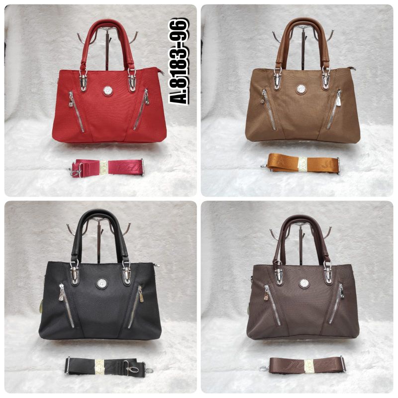 TAS SELEMPANG JUNFA BESAR 3 RUANG 8183-96 BAHAN KANVAS UKURAN BESAR