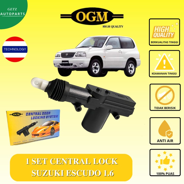 Central Lock Sentral Lock Central Door Lock System Centrallock Komplit 4 Pintu Kunci Mobil Suzuki Es