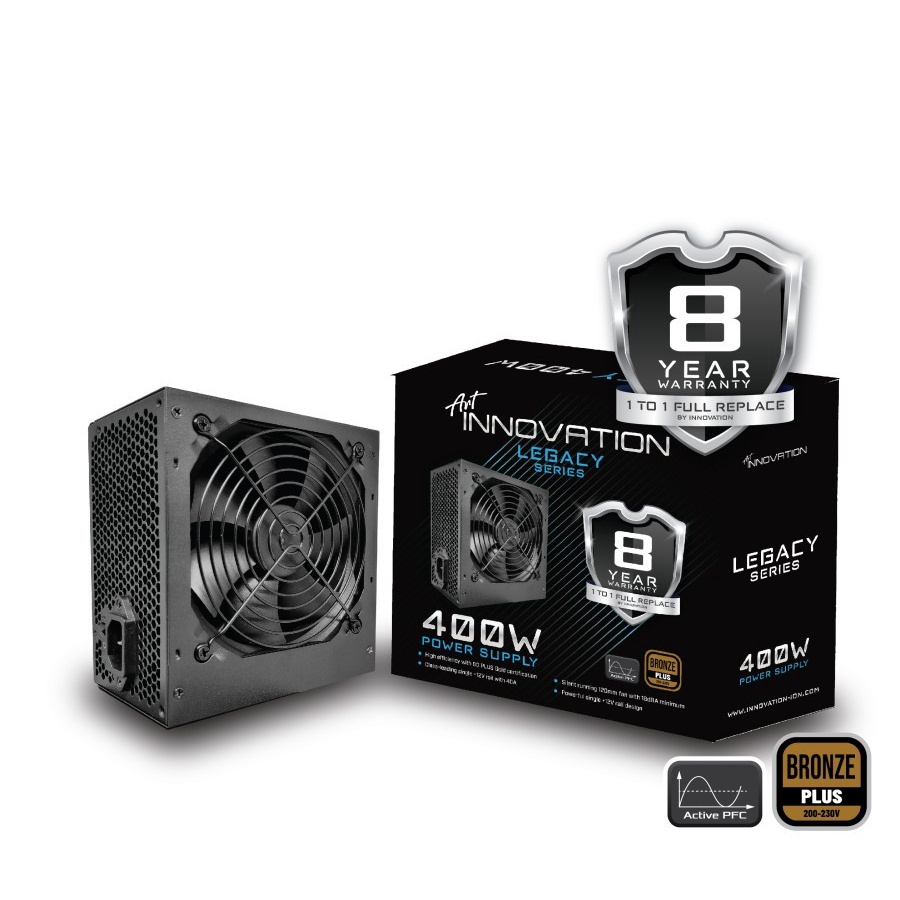 PSU Innovation 400W 80+ Bronze - Power Supply 400watt