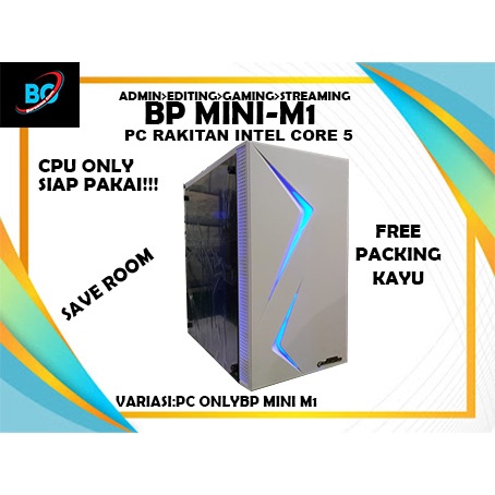 PC Gaming core i5 Ram 8gb Vga 2gb hdd 500gb termurah