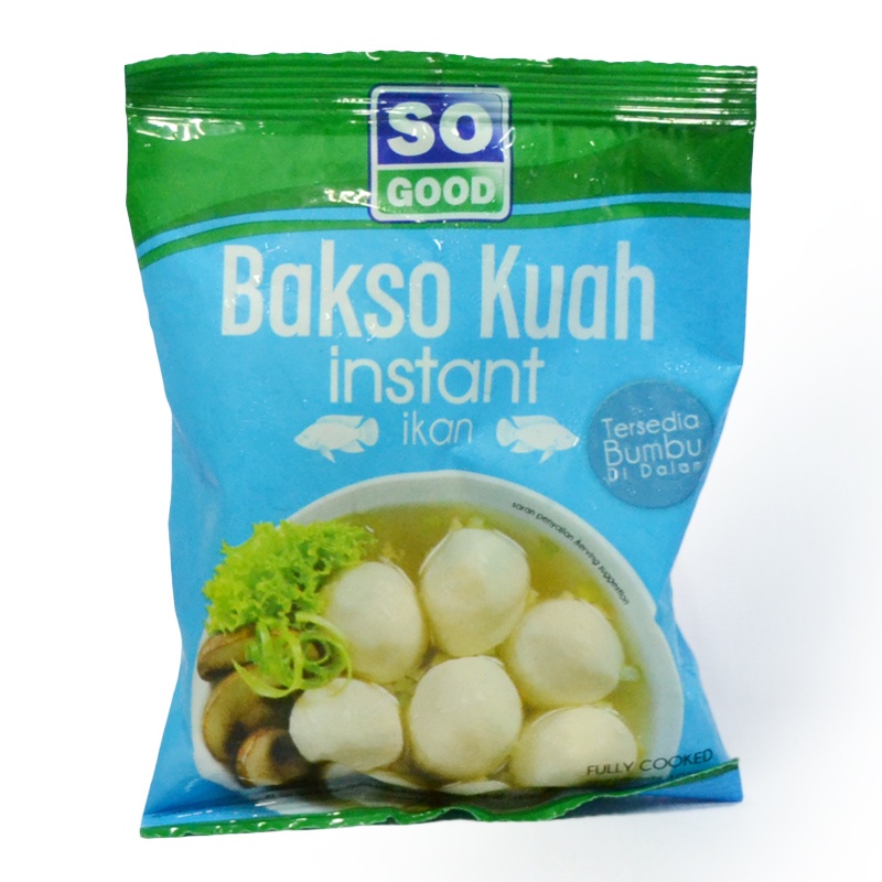 

So Good Bakso Kuah Ikan 120Gr